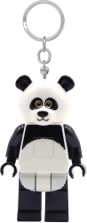 Mini-figurina LEGO panda portachiavi luminoso