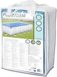 Telo solare 703 × 366 cm per piscine con telaio BESTWAY