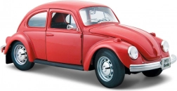 Modello Volkswagen Beetle 1973 rosso