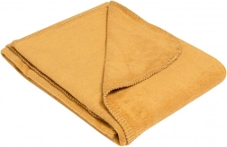 coperta di cotone per bambini 75 × 100 senape