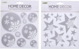 Decorazione per parete o finestra – Motivi natalizi 22,9x18,5 cm