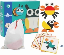 Puzzle in legno con animaletti