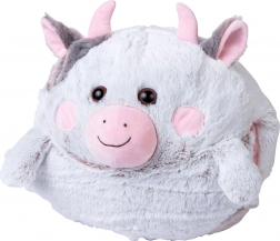 Cozy Noxxiez cuscino peluche riscaldante 3 in 1 mucca