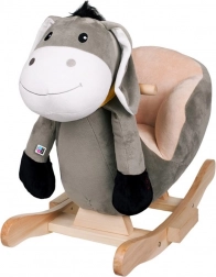 Asinello a dondolo in peluche con melodia PlayTo