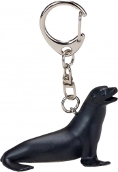 portachiavi tricheco MOJO – dipinto a mano in PVC senza ftalati