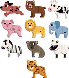 Vilac Magneti in Legno Animali Divertenti