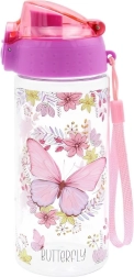 Borraccia per bambini in Tritan 500 ml butterfly