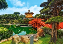 Puzzle 1000 pezzi Giardino Nan Lian Hongkong