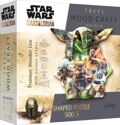 Puzzle in legno TREFL The Mandalorian: Il misterioso Grogu