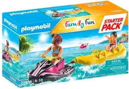 Playmobil Family Fun Starter Pack Moto d'acqua con banana boat