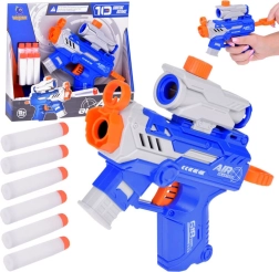 Pistola con bersaglio per proiettili in schiuma morbida