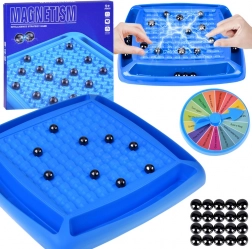 gioco strategico magnetico con biglie e ruota della fortuna per la famiglia