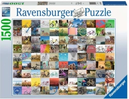 Puzzle Ravensburger 99 biciclette 1500 pezzi