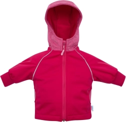 Giacchina softshell da neonato rosa 98
