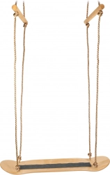 altalena in legno a forma di skateboard small foot