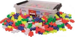 Set di costruzioni PLUS-PLUS BIG neon, 200 pezzi