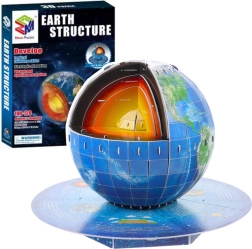 Puzzle 3D Educativo Pianeta Terra Nucleo Terrestre 50 pezzi