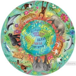 Puzzle rotondo “Il Pianeta B non esiste”, 500 pezzi – GIBSONS