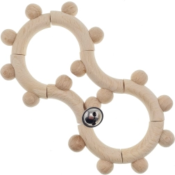 Sonaglio di legno con campanellino