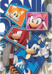 Puzzle SONIC THE HEDGEHOG – amici 104 pezzi