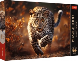Puzzle Trefl Photo Odyssey: leopardo selvaggio 1000 pezzi