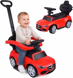 Mercedes cavalcabile e macchinina a spinta 2in1 rossa