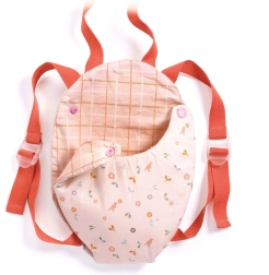Djeco marsupio per bambole lavender