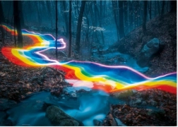 Puzzle 1000 pezzi Bosco Magico, Sentiero Arcobaleno