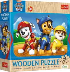 Puzzle in legno 24 pezzi Paw Patrol