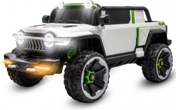 Macchinina elettrica per bambini Baby Mix Flexible bianca