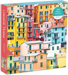 Puzzle Galison Saluti da Cinque Terre 500 pezzi
