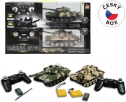 Carri armati telecomandati MaDe 2 pz con cingoli mobili