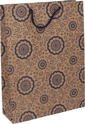 Borsa regalo kraft L 27,5 × 36,5 × 9 cm