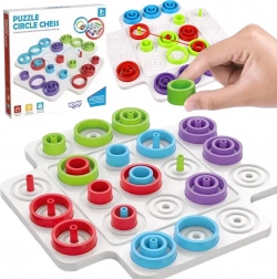 Woopie Gioco logico per bambini Scatole e croci 36 pezzi