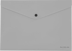 Busta con bottone A4 Pastelini grigio