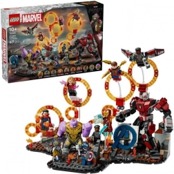 lego marvel avengers: endgame – battaglia finale set di costruzione