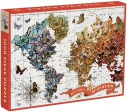 Puzzle GALISON migrazione delle farfalle 1000 pezzi