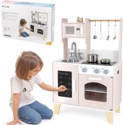 cucina giocattolo in legno per bambini con LED e suoni + accessori VIGA PolarB