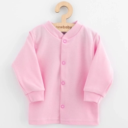 Giacchino da neonato in cotone New Baby Happy Elephant rosa 74 (6–9 mesi)