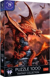 TREFL puzzle Premium Plus Fantasy: drago di fuoco 1000 pezzi