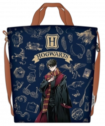 Harry Potter borsa per la spesa navy & gold