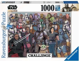 Puzzle Ravensburger Star Wars Mandalorian Sfida 1000 pezzi