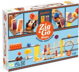 Pista in legno DJECO Zig & Go Junior Magic