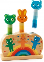 Giocattolo in legno Animali Saltellanti Djeco