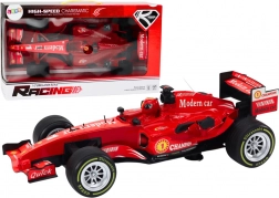 auto da corsa rosso 1:12 con suoni e luci