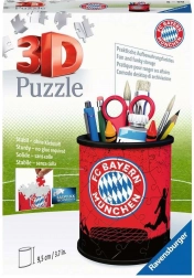 RAVENSBURGER puzzle 3D portapenne: FC Bayern Monaco 54 pezzi