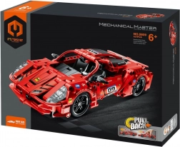 set di costruzione auto da corsa a retrocarica, 437 pezzi