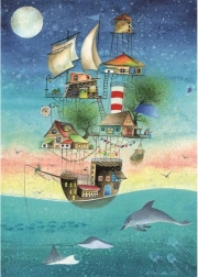 Puzzle dal mare al cielo 1000 pezzi