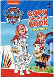 Album da colorare e adesivi PAW PATROL – formato A4