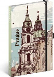 Taccuino Praga a righe 13 × 21 cm